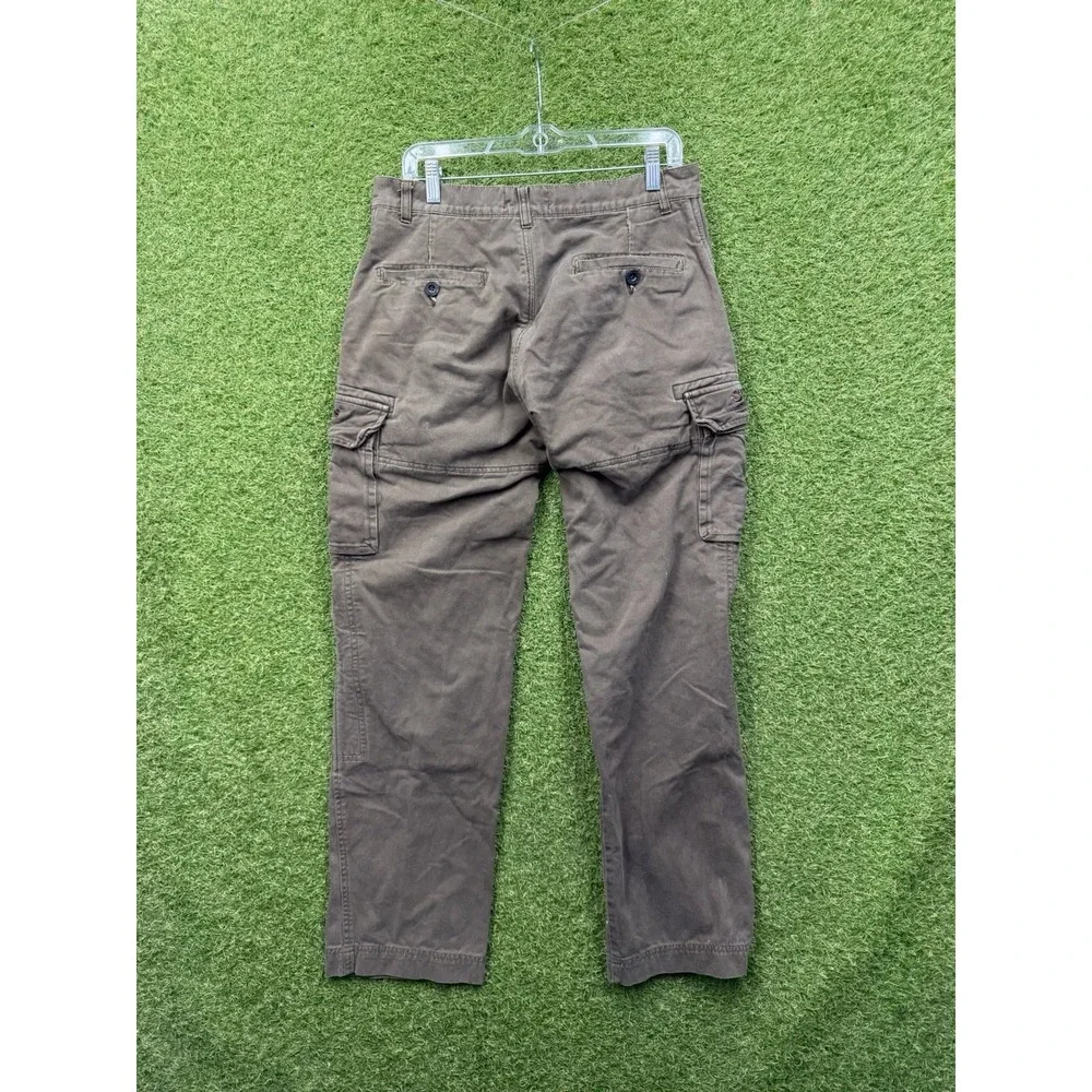 Sliders Cargo Pants Mens 30x34 Jeans Brown Kevlar Lined Motorcycle Double Knee